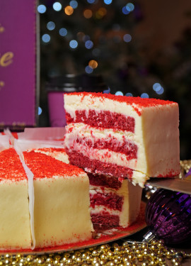 Luxurious 5 Layer Red Velvet Cake