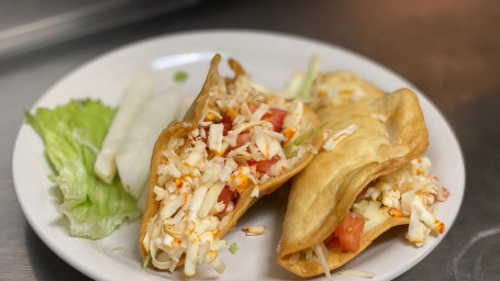 Flour Tacos (Fried)