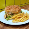 Hamburguer De Fricasse Pequeno Fritas