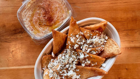 Greek Pita Chips W/Spread