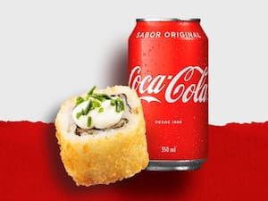Big Hot Salmão (8 Und) Coca-Cola 350Ml Lata