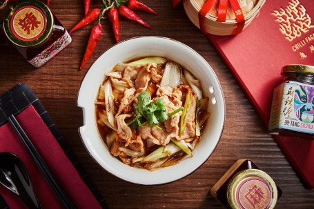 Lamb And Leek Soup Noodles Cōng Bào Yáng Ròu Tāng Miàn