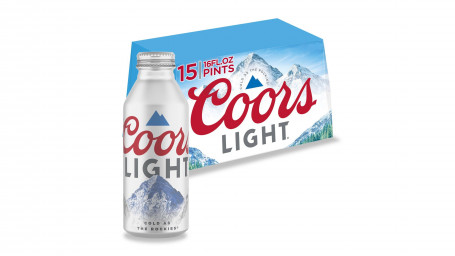 Coors Light American Light Lager Garrafas (16 Oz X 15 Ct)