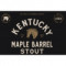 1. Kentucky Maple Barrel Stout