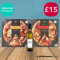 2 Irresistible Pizzas Wine for £15 (Save: £9.10)