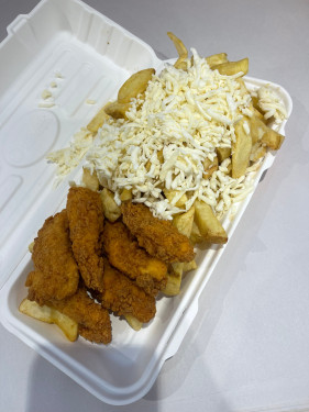 6 Kfc Style Chicken Strips Chips