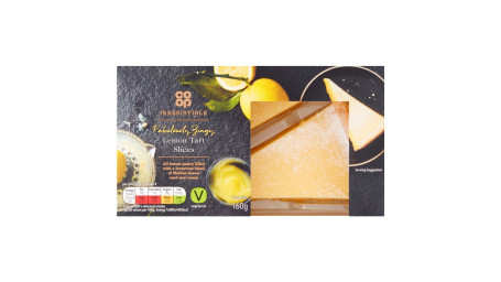 Co-Op Irresistable Lemon Tart Slices 2X75G