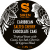 Caribbean Salted Cherry Chocolate Cake