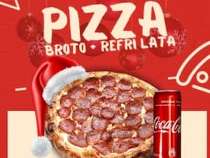 Combo Pizza Broto 25Cm Refri Lata