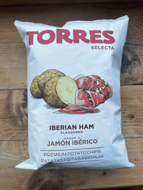 Torres Iberian Ham Crisps, 150G