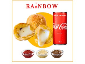 20 Bolinhas De Queijo Coca-Cola Molho