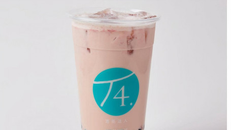 T4 Strawberry Milk Tea