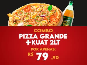 Pizza Grande Guaraná 2L R$ 79,90