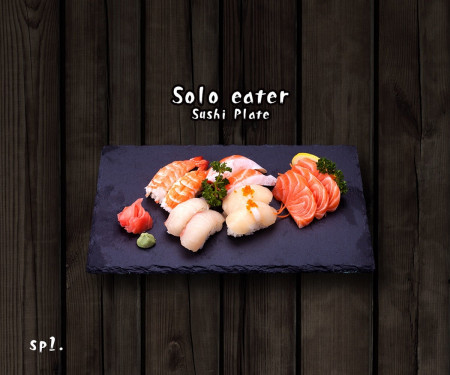 Solo Eater Sushi Plate