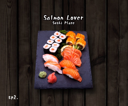 Salmon Lover Sushi Plate