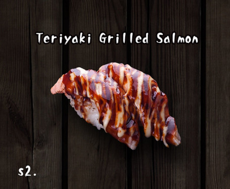 Teriyaki Grilled Salmon Nigiri