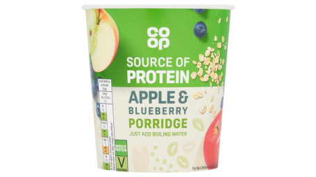 Co-Op Apple Blueberry Porridge 60G
