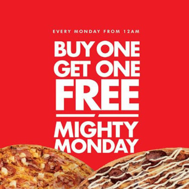 12 Pizza From £12.99 Buy One Get One Free