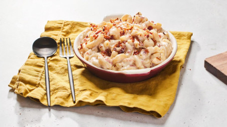 Garlicky Bacon Mac By Homeroom