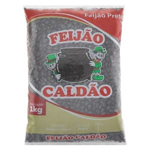 Feijão Preto Caldão 1Kg