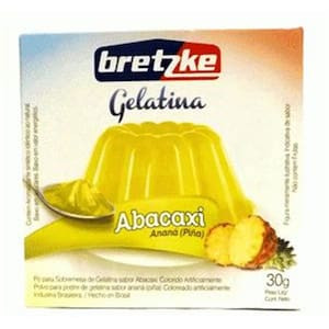 Gelatina Bretzke Abacaxi Caixa 30G