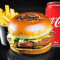 Combo 01 1unidade Fat Joe Coca Cola 350ml Fritas