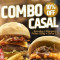 Combo Casal Escolha 2 Burgers 250g de Fritas Coca 1,5l