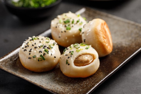 Jiān Xìn Hào Shēng Jiān Bāo (2Gè Signature Pan-Fried Pork Soup Bun (2Pcs