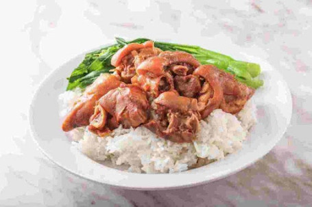 Nán Rǔ Zhū Shǒu Fàn Braised Beef Brisket With Rice