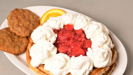 Tracy's Mouthwatering Strawberry Waffles