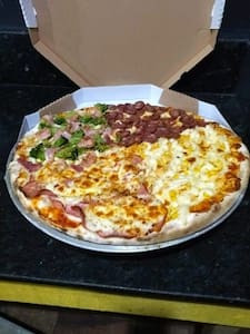 Pode Escolher Até 4 Saborespor Os Sabores Na Descricaoobs Meio Metro A Pizza Gigante