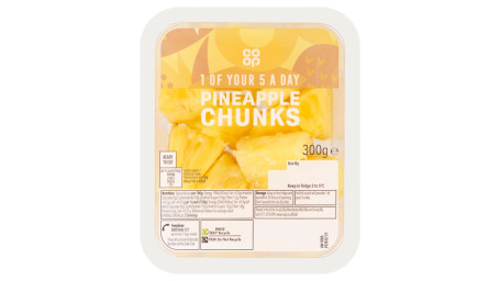 Co-Op Pineapple Chunks 300G