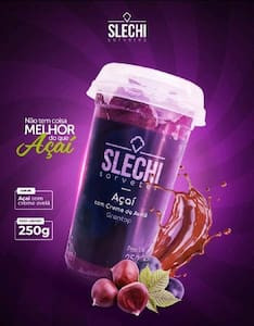 Açaí Slechi Com Creme De Avelã