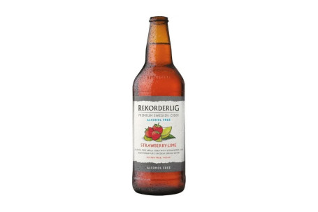 Rekordlig Cider Alcohol Free Strawberry Lime