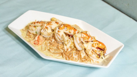 Bistro Shrimp With Toasted Angel Hair