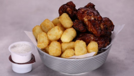 Bbq Wings And Tots Combo