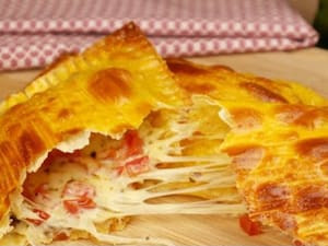 Pastel Medio Pizza