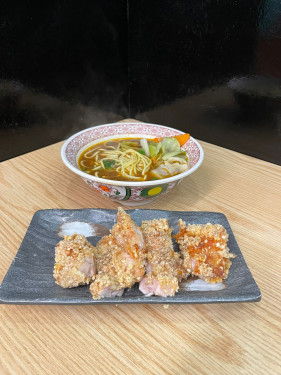 Ròu Zào Jī Bā Tāng Miàn Salt Crispy Chicken Chop Noodles
