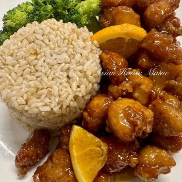 Orange Chicken(With Rice)