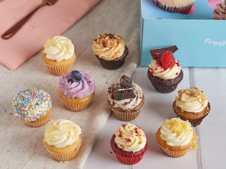 Nut Free 24 Mini Cupcakes Box