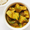 Aubergine Tofu Curry with Rice (V) (G) 