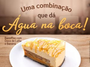 #1000. Banoffe Com Doce De Leite E Banana