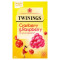 Saquinhos De Chá Twinings Cranberry Framboesa Sabugueiro Pacote Com 20