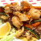 Frittura Di Calamari , Gamberi E Zucchine