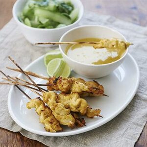 Satay de frango