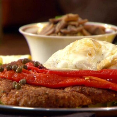 Schnitzel De Frango Com Páprica