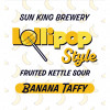 29. Lollipop Style Banana Taffy