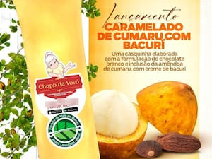 Caramelado de Cumaru com Bacuri 180 ml