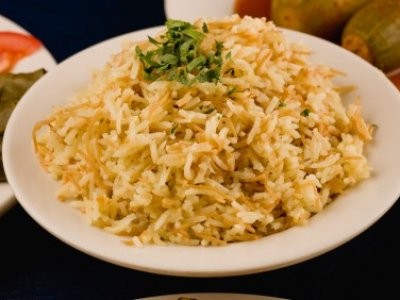 Porção de arroz