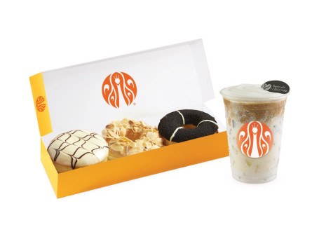 Xiàn Dìng Dōng Shuǎi Tào Cān  Special Donuts Set